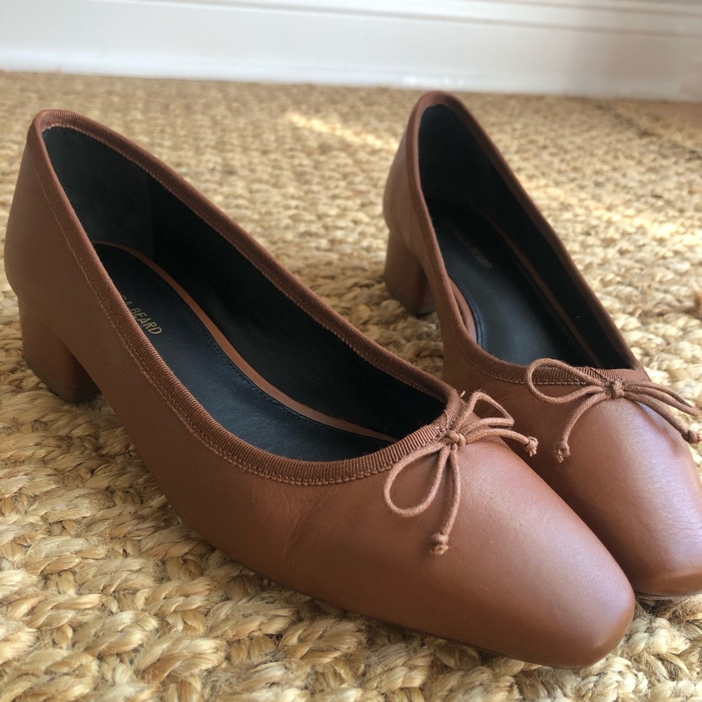 Veronica Beard Cecile Leather Ballet Pump. Size US 7.5 or 38 EUR - Picture 5 of 13